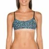 Haut De Maillot De Bain Arena Bandeau Play Turquoise Multi -FRANCE NATATION Soldes 001110 815 bandeau play 005 f o