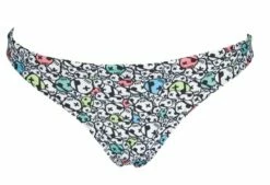 Bas De Maillot De Bain Femme Arena Real Brief White Multi -FRANCE NATATION Soldes 001113 101