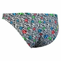 Bas De Maillot De Bain Femme Arena Real Brief White Multi -FRANCE NATATION Soldes 001113 101 back 0