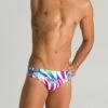 Maillot De Bain Arena Homme Crazy Zebras Brief Multicolor -FRANCE NATATION Soldes 002908 850 crazy zebras brief 003 o