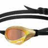 Lunettes De Compétition Natation Arena Cobra Core Swipe Mirror Yellow Gold -FRANCE NATATION Soldes 003251 330 cobra core swipe mirror 005 fl s