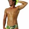 Maillot De Bain Okeo Homme Oleg Vert -FRANCE NATATION Soldes 11549 oleg lr