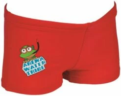 Maillot De Bain Arena Junior Garçon Tribe Kid Shiny Red