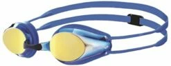 Lunettes De Compétition Natation Arena Tracks Junior Mirror Blue