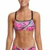 Maillot De Bain Funkita 2 Pièces Femme Blade Stunner -FRANCE NATATION Soldes 2p blade stunner front 0