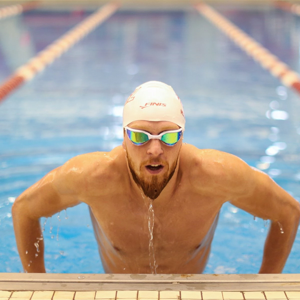 Lunettes De Natation Finis HAYDEN GOGGLES Mirror White 4 Lunettes De Natation Finis HAYDEN GOGGLES Mirror White – Image 2