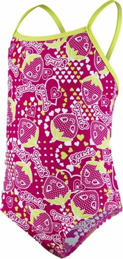 Maillot De Bain Speedo Enfant Fille Starfizz Frill Rose 972B845 -FRANCE NATATION Soldes 8 07972b845