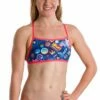 Maillot De Bain De Natation Femme 2 Pièces Speedo Retro Pop 723C863 Bleu -FRANCE NATATION Soldes 8 11723c863 a