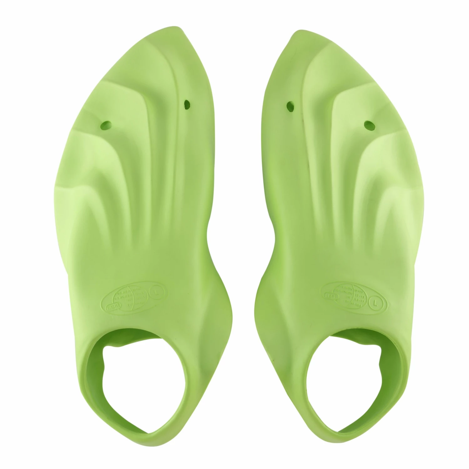 Palmes Courtes De Natation Silicone MP Alpha Fins Pro Green 4 Palmes Courtes De Natation Silicone MP Alpha Fins Pro Green – Image 2