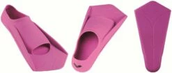 Palmes Courtes De Natation Silicone Arena Powerfin Hook Pink