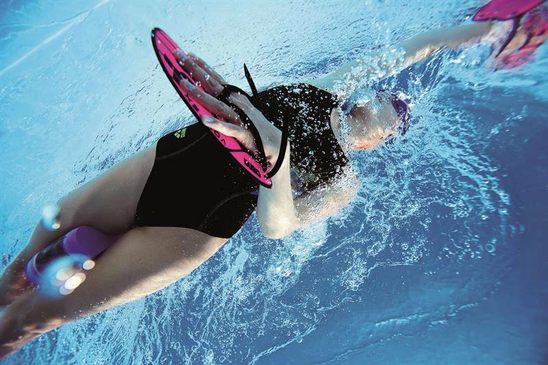 Plaquettes De Natation Arena Vortex Evolution Rose 4 Plaquettes De Natation Arena Vortex Evolution Rose – Image 2