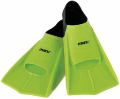 Palmes De Natation Maru Neon Lime Black