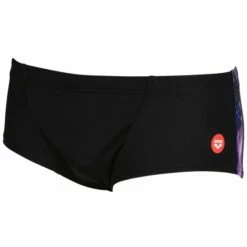 Maillot De Bain Arena Homme Crazy Placement -FRANCE NATATION Soldes arena crazy placement low waist swim short black multi 005059 1 1120763