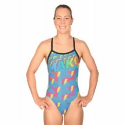 Maillot De Bain De Natation Femme Mako Aumakua 80s