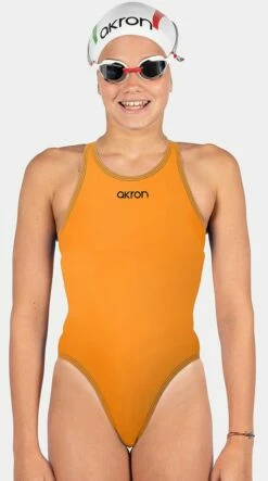 Maillot De Bain Fille Akron Babbitt JR Evo Bicolor Allegria/Black