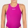 Maillot De Bain Fille Akron Babbitt JR Evo Bicolor Deejay/Black -FRANCE NATATION Soldes babbitt evo jr deejay black1
