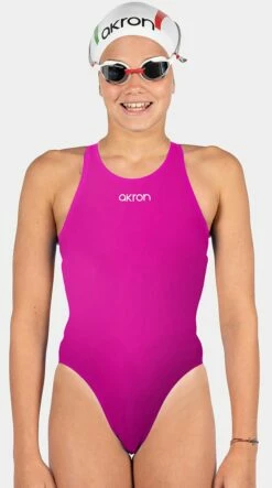 Maillot De Bain Fille Akron Babbitt JR Evo Bicolor Deejay/Black