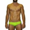 Maillot De Bain Homme Boxer Disseny Fluor Verd Vert 1 Maillot De Bain Homme Boxer Disseny Fluor Verd Vert -FRANCE NATATION Soldes banador hombre waterpolo fluor verd