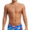 Maillot De Bain Funky Trunks Homme Classic - Battle Blue -FRANCE NATATION Soldes battle blue mens 1