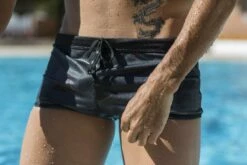 Maillot De Bain De Natation Et Triathlon Homme Zerod Dragshort Camo Noir -FRANCE NATATION Soldes dragshorts 5bd090f94c992