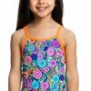 Maillot De Bain Funkita Enfant Fille Bondi Brollies Multicolore