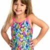 Maillot De Bain Funkita Enfant Fille Bang Bang Budgie Multicolore -FRANCE NATATION Soldes fg01t bang bang budgie 029
