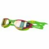 Lunettes De Natation Finis HAYDEN GOGGLES Mirror Green -FRANCE NATATION Soldes finis hayden swimming goggles