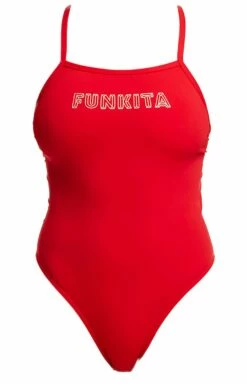 Maillot De Bain Funkita Femme Tie Me Tight - Fire -FRANCE NATATION Soldes fks001l02598 4