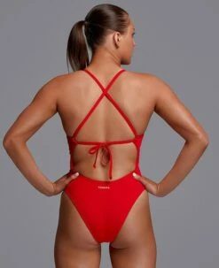 Maillot De Bain Funkita Femme Tie Me Tight - Fire -FRANCE NATATION Soldes fks001l02598 5