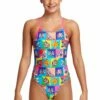 Maillot De Bain Funkita Fille Diamond Back - Rat Pack