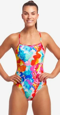 Maillot De Bain Funkita Femme Single Strap - Messy Monet -FRANCE NATATION Soldes fs15l71536 1