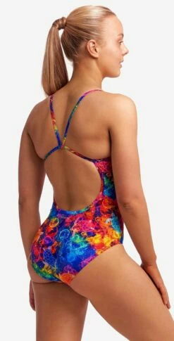 Maillot De Bain Funkita Femme Single Strap - Ocean Galaxy -FRANCE NATATION Soldes fs15l71552 4