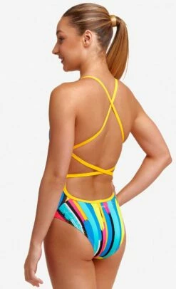 Maillot De Bain Funkita Fille Strapped In - Winning Streak -FRANCE NATATION Soldes fs38g71481 4