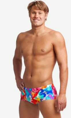 Maillot De Bain Funky Trunks Homme Trunks - Messy Monet -FRANCE NATATION Soldes ft30m71536 3
