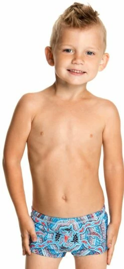 Maillot De Bain Funky Trunks Enfant Garçon Barnamboo Bleu