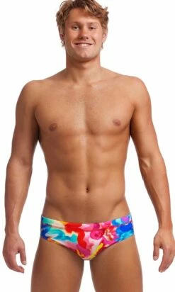 Maillot De Bain Funky Trunks Homme Brief Messy Monet