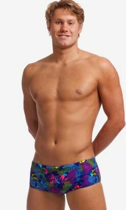 Maillot De Bain Funky Trunks Homme Sidewinder - Oyster Saucy -FRANCE NATATION Soldes fts010m71561 1
