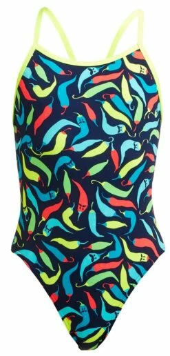 Maillot De Bain Funkita Fille Single Strap Chilli Boss -FRANCE NATATION Soldes g chilli boss