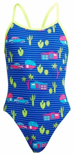 Maillot De Bain Funkita Fille Single Strap Cadi Shack -FRANCE NATATION Soldes g codi shock