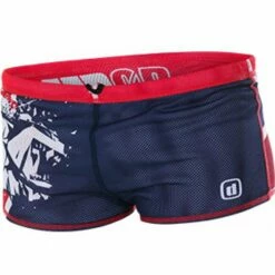 Maillot De Bain De Natation Et Triathlon Homme Zerod Drag Short GBR Bleu