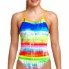 Maillot De Bain Funkita Fille Single Strap - Dye Hard -FRANCE NATATION Soldes girl dye hard f