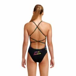 Maillot De Bain Funkita Fille Strapped In - Love Funky -FRANCE NATATION Soldes girl love funky d