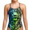 Maillot De Bain Funkita Fille Single Strap - Lion Eyes -FRANCE NATATION Soldes girls lion eyes f