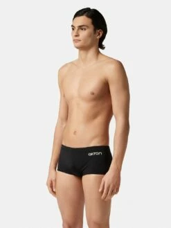 Maillot De Bain Natation Homme Akron Gus Trunk Black -FRANCE NATATION Soldes gus trunk black3