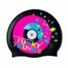 Bonnet Silicone Funky Trunks Disco Stu -FRANCE NATATION Soldes i bonnet de bain disco stu funky trunks disco stu front 569