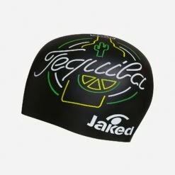 Bonnet Silicone De Natation Jaked Tequila Noir
