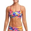 Maillot De Bain Funkita 2 Pièces Femme Radar Rage 2 Maillot De Bain Funkita 2 Pièces Femme Radar Rage -FRANCE NATATION Soldes ladies rage radar 2p 1