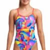 Maillot De Bain Funkita Fille Single Strap - Radar Rage -FRANCE NATATION Soldes radar rage girls1