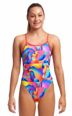 Maillot De Bain Funkita Fille Single Strap - Radar Rage