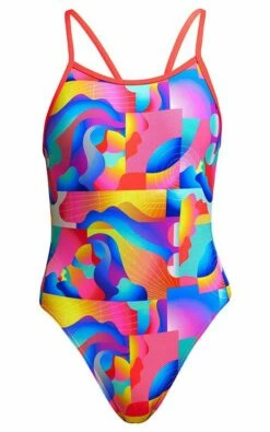 Maillot De Bain Funkita Fille Single Strap - Radar Rage -FRANCE NATATION Soldes radar rage girls3
